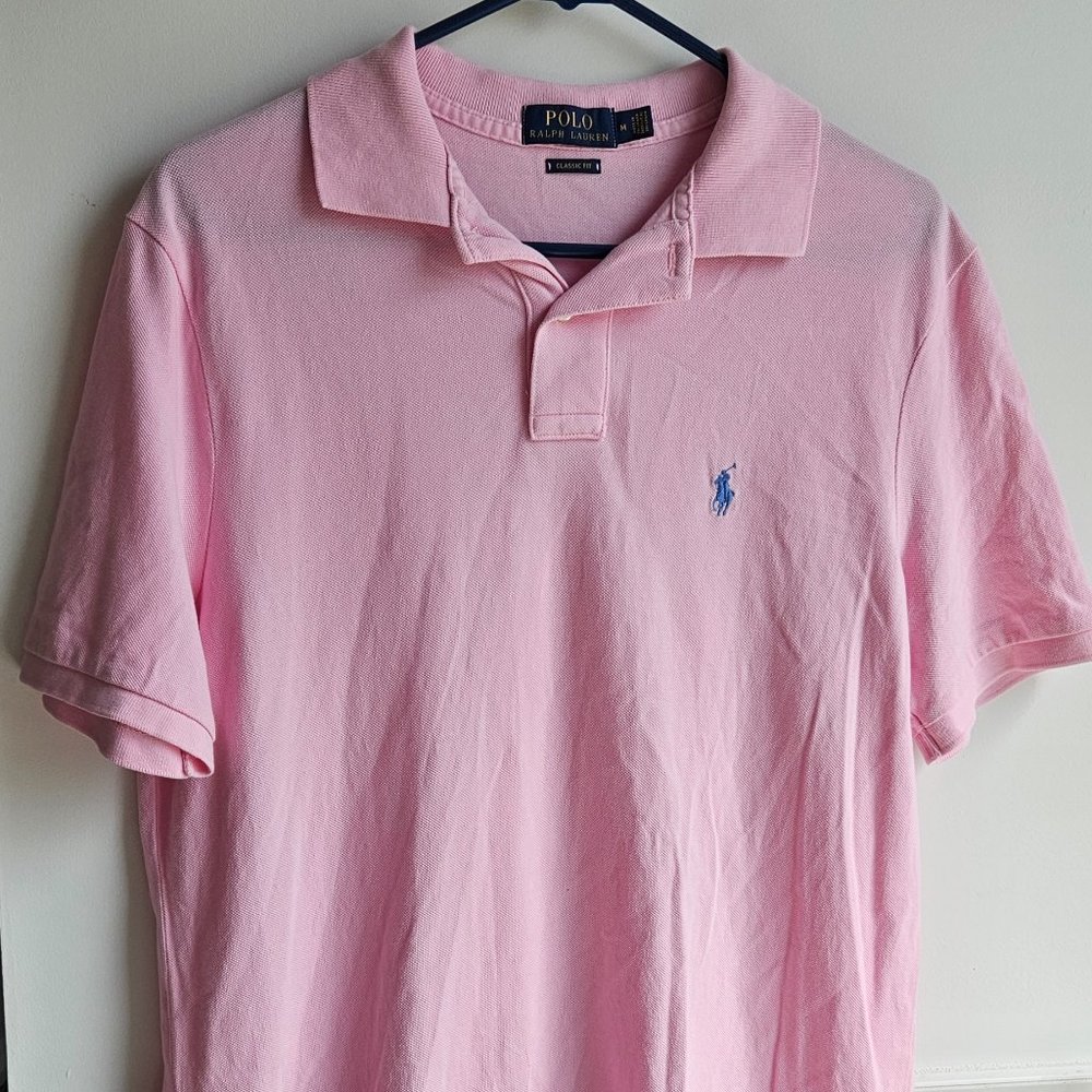 Classic fit baby pink Ralph Lauren Polo